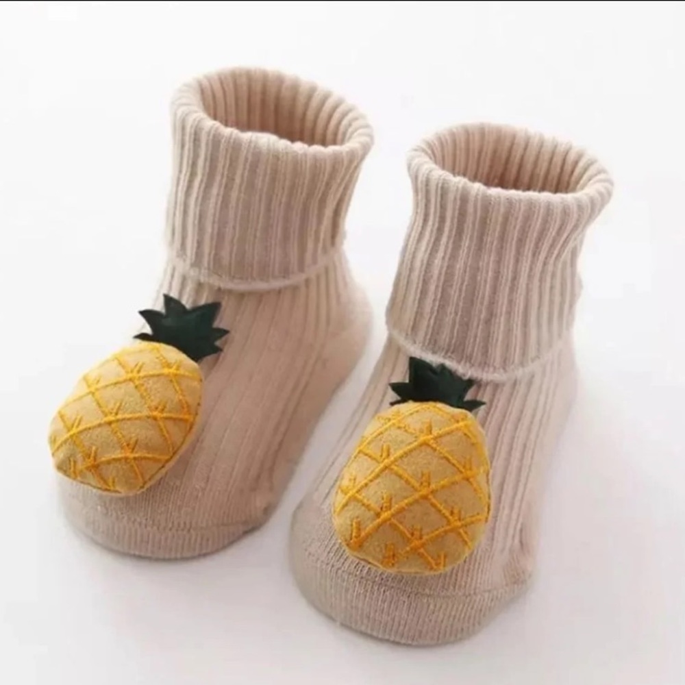 Cotton Baby Pineapple Socks